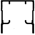 RIEL SUPERIOR BAÑO 1 1/2" (1.625) IMPORTACION