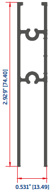 ZOCLO PUERTA DE 2"