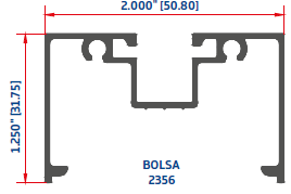 TUBO CUADRADO DE 2"