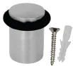 TOPE PARA PUERTA ACERO INOC SATIN