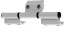 BISAGRA PARA PUERTAS Y VENTANAS 3 PALAS GREY