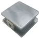 CLIP ACERO INOX 8-10 MM SATIN