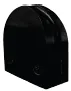 CLIP DE FIJACION ANCHO BASE PLANA 6-12MM ZAMAK BLACK