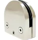 CLIP DE FIJACION ANCHO BASE PLANA 6-12MM ZAMAK SATIN