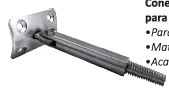 CONECTOR ARTICULADO PARA BARANDAL ACERO INOX SATIN