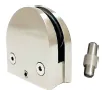 CLIP DE FIJACION ANCHO BASE CURVA 6-12MM ZAMAK SATIN