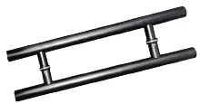 JALADERA TIPO H DE 120 ACERO INOX BLACK