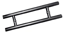 JALADERA TIPO H DE 150 ACERO INOX BLACK