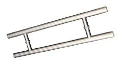 JALADERA TIPO H DE 150 ACERO INOX SATIN