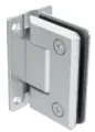 HERRAJE VIDRIO/MURO MOD 625 180 SATINADO
