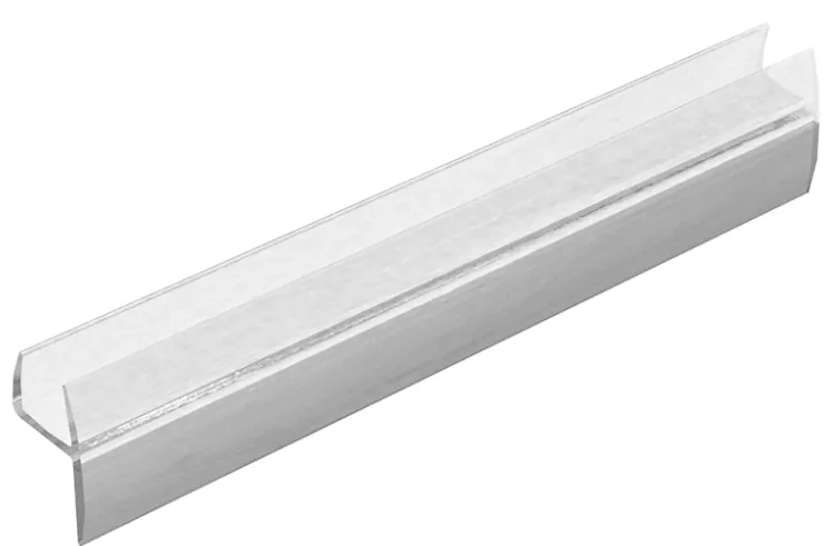 PERFIL POLICARBONATO 10 MM ALETA LATERAL FLEXIBLE "Y"