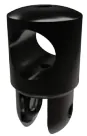 OXFORD CONECTOR AJUSTABLE CON ATRAPE VID-TUBO NEGRO