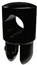 OXFORD CONECTOR FIJO CON ATRAPE VIDRIO-TUBO NEGRO