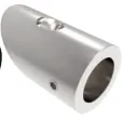 OXFORD CONECTOR FIJO A 45° MURO-TUBO SATIN