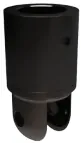 OXFORD CONECTOR VID-TUBO X/ATRAPE MOVIL 19mm NEGRO