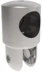 OXFORD CONECTOR VID-TUBO AJUSTABLE C/ATRAPE MOVIL 19mm SATIN