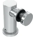 CONCETOR PIPETA AC INOX 304 MURO-VID 8-12mm NEGRO