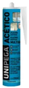 UNIPEGA SILICON ACETICO MULTIUSOS 250ML NEGRO