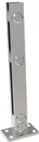 POSTE P/BARANDAL AC INOX 304 DE 400mm VID 10mm SATIN