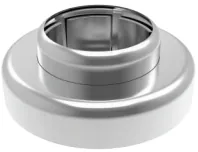 BRND BASE CON TAPA PISO-MURO SS304 TUBO 50.8mm