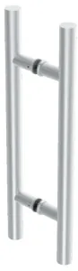 JALADERA TUBULAR AC INOX 1-1/4"T304 DE 0.50MT (30CM C/C) SATINADO