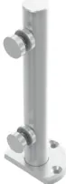 POSTE MONTERREY AC INOX C20 1-1/4"T304 DE 0.25MT SATIN