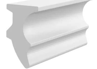 PERFIL DE VINIL EXT VH-104 14.0mm NEGRO